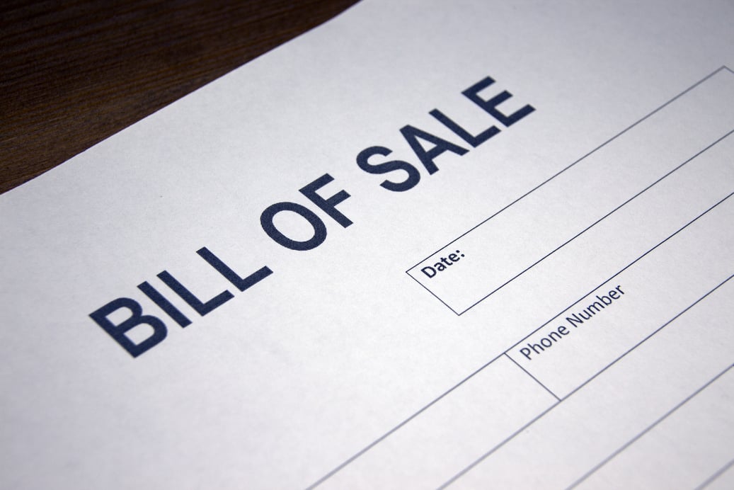 Bill of Sale